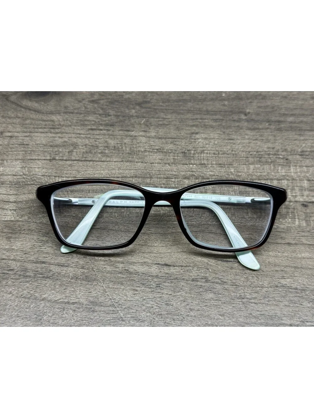 Ralph Lauren Designer Eyeglasses RA7044 Green Tortoise 601 Frames 50-16-135